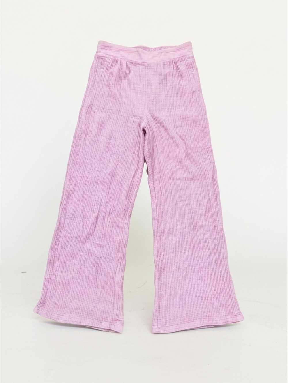 Nordstrom Double Gauze Pants Coastal Grandmother Clean Girl Pink Wide Leg S
